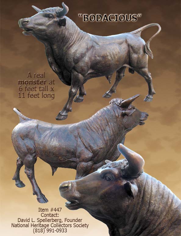 bull statue, bull statues