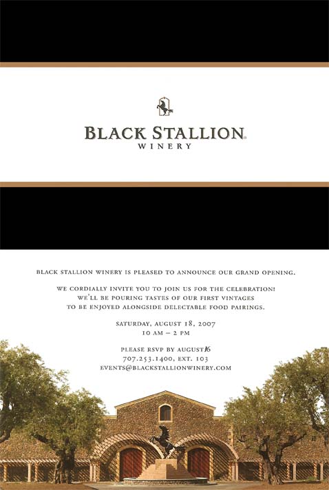 Black Stallion sculpture