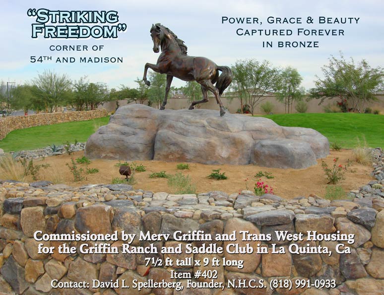 Griffin Ranch sculpture