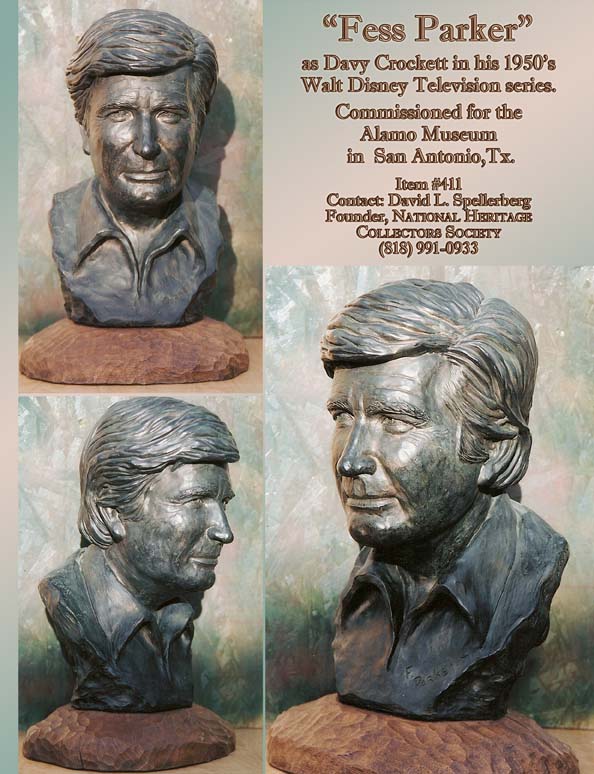 Davy Crockett statue