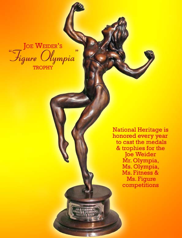 Figure Olympia trophy