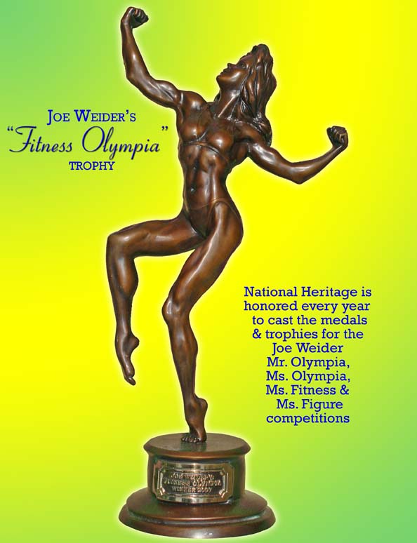 Fitness Olympia trophy