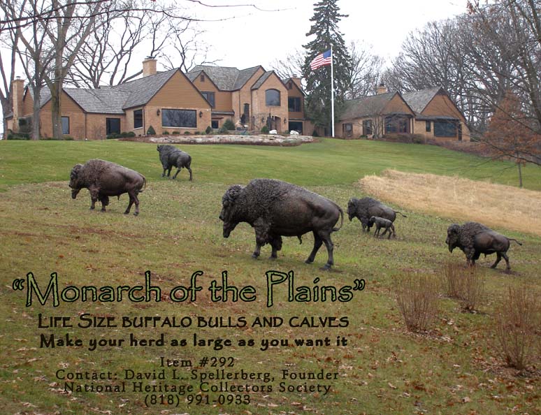 lifesize buffalo sculptures, lifesize buffalo statues