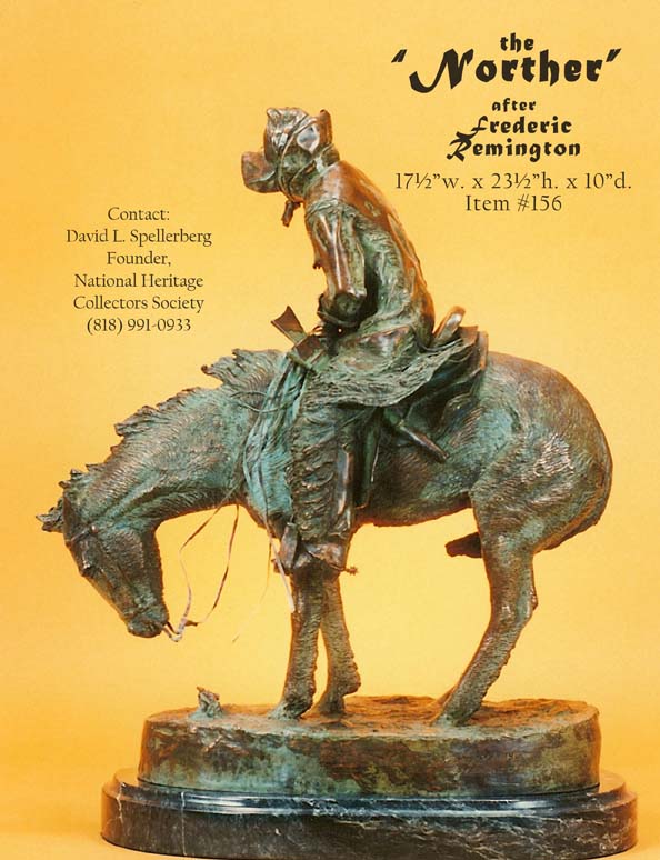 Norther frederic remington, western statue, western statues