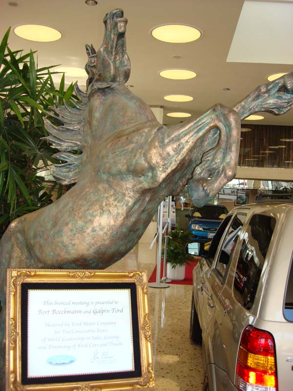 Galpin Ford statue