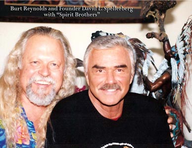 Burt Reynolds with David Spellerberg
